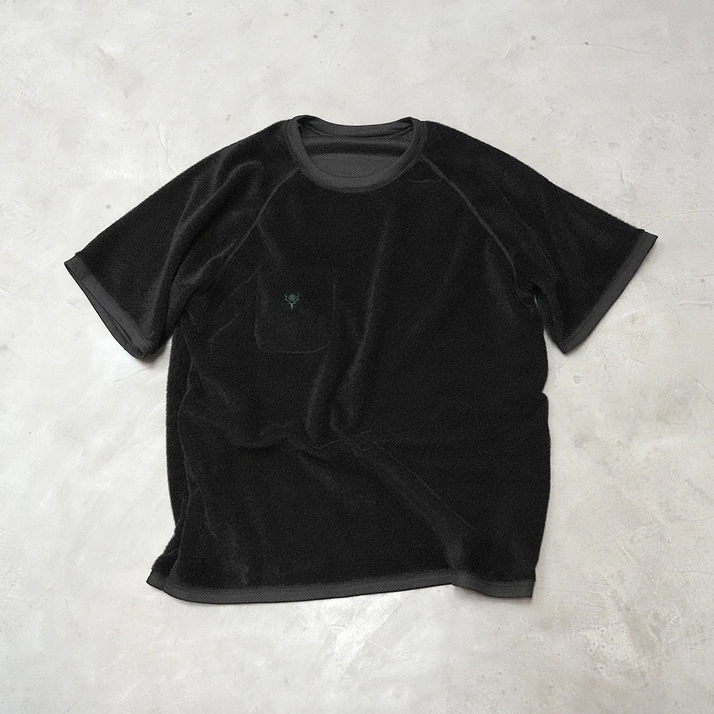 【South2 West8】サウスツーウエストエイト men's Reversible S/S Crew Neck Shirt-Poly Tricot "3Color" ※ネコポス可