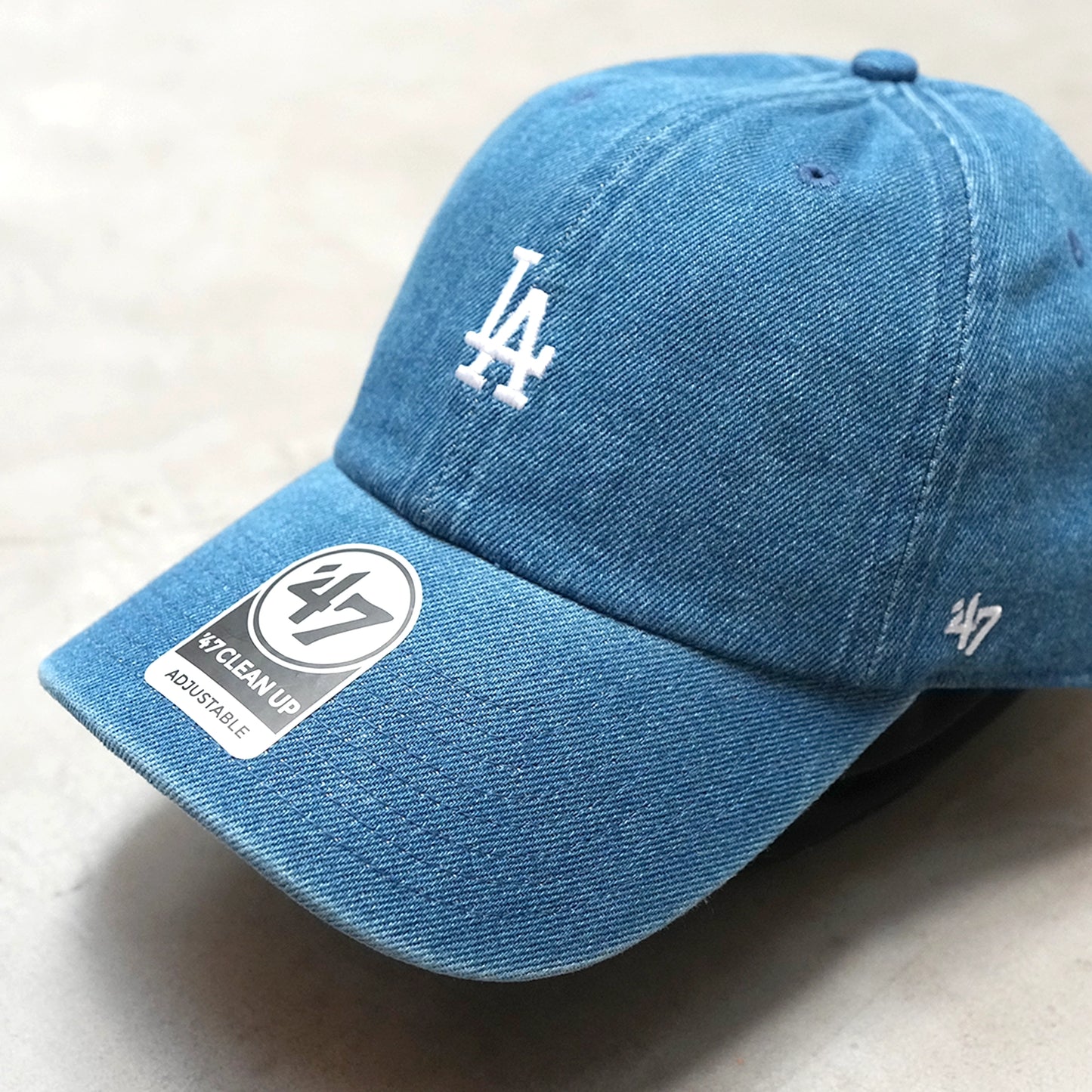 【'47】フォーティーセブン '47CLEAN UP Los Angeles Dodgers DENIM "2Color"