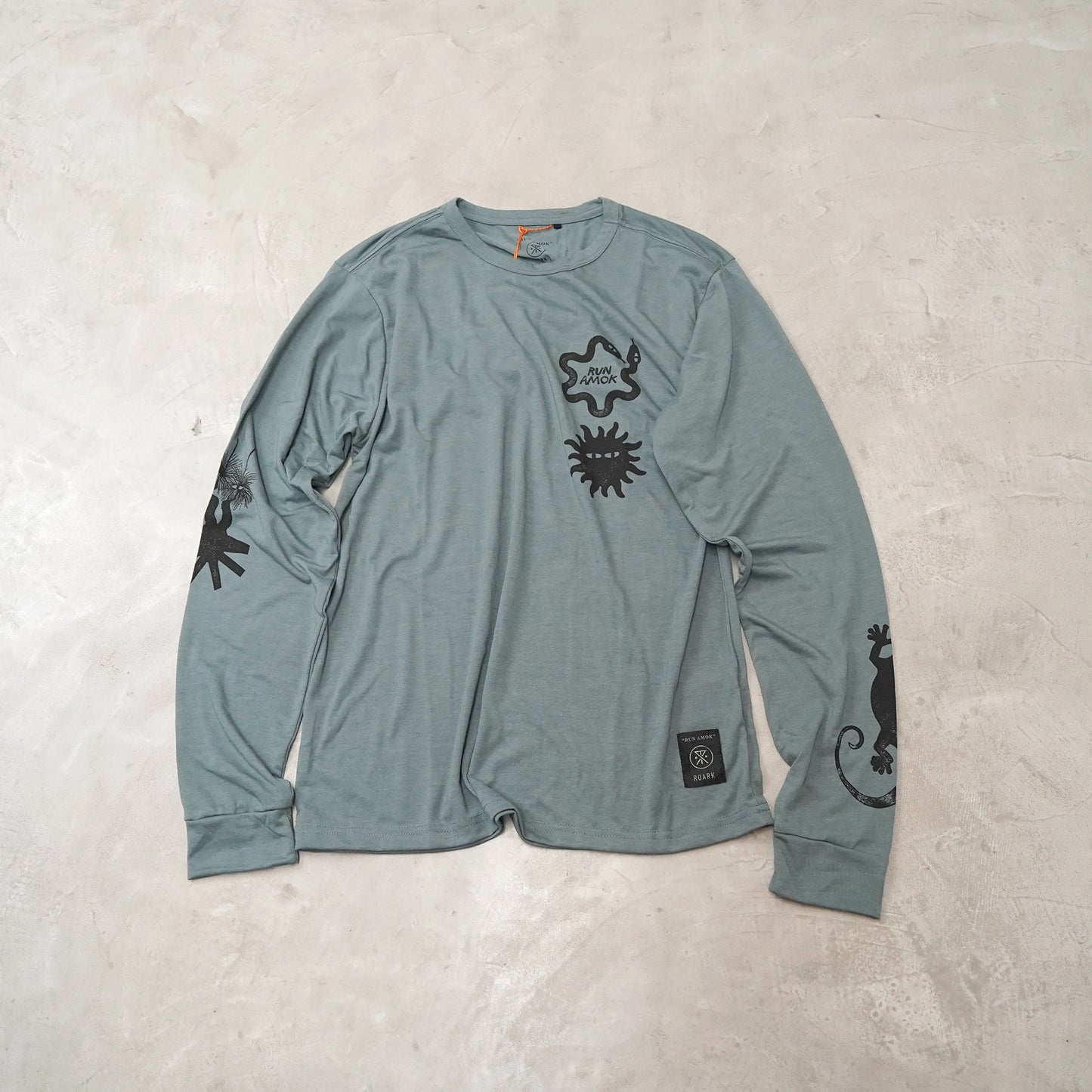 【ROARK RUN AMOK】ロアークランアモック men's Mathis LS "2Color" ※ネコポス可