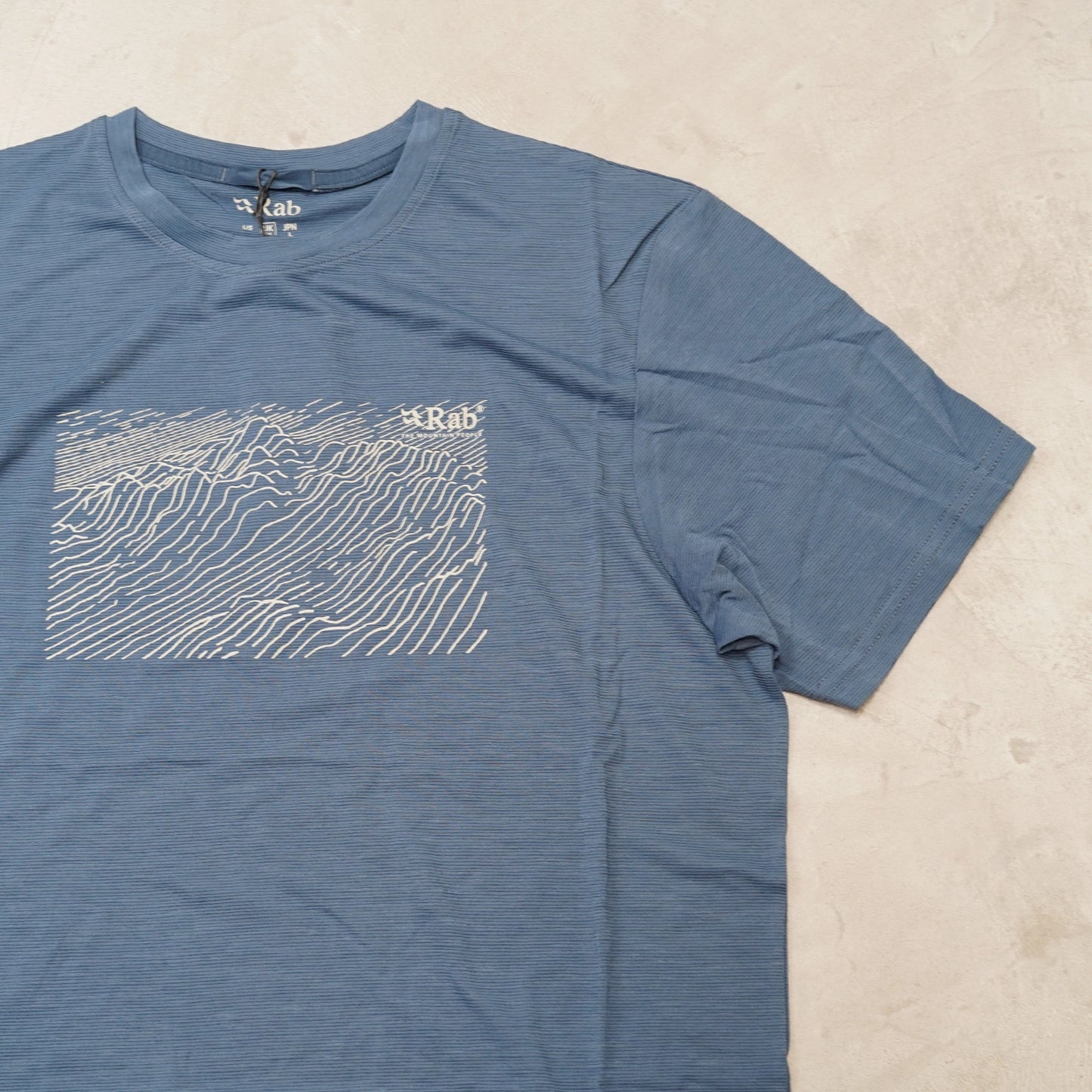 【Rab】ラブ men's Syncrino Ridge Tee "2Color" ※ネコポス可