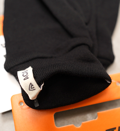 【ACLIMA】 アクリマ WoolTerry Liner Mittens "Jet Black" ※ネコポス可