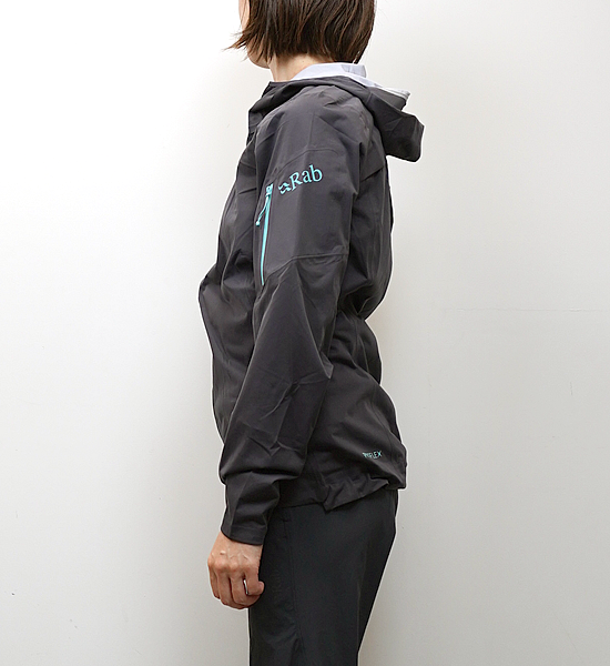 【Rab】ラブ women's Kinetic Ultra Jacket "Anthracite"