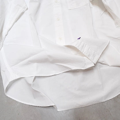 【THE NORTH FACE Purple Label】ノースフェイスパープルレーベル  men's Mountain Hooded Shirt "White"