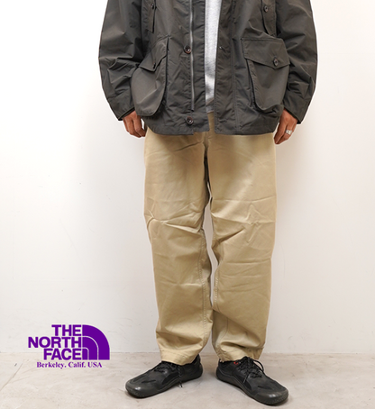 【THE NORTH FACE Purple Label】ノースフェイスパープルレーベル men's COOLMAX Chino Wide Tapered Pants "2Color"