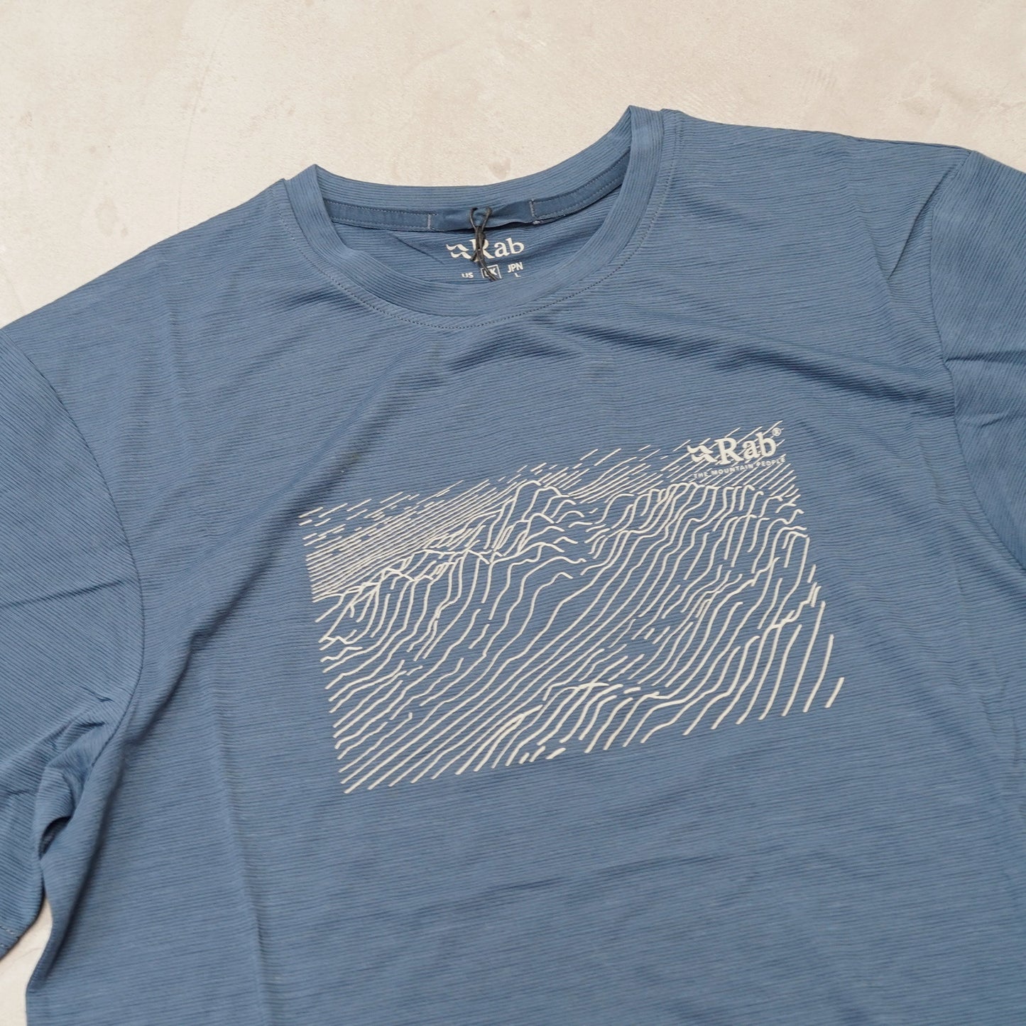 【Rab】ラブ men's Syncrino Ridge Tee "2Color" ※ネコポス可