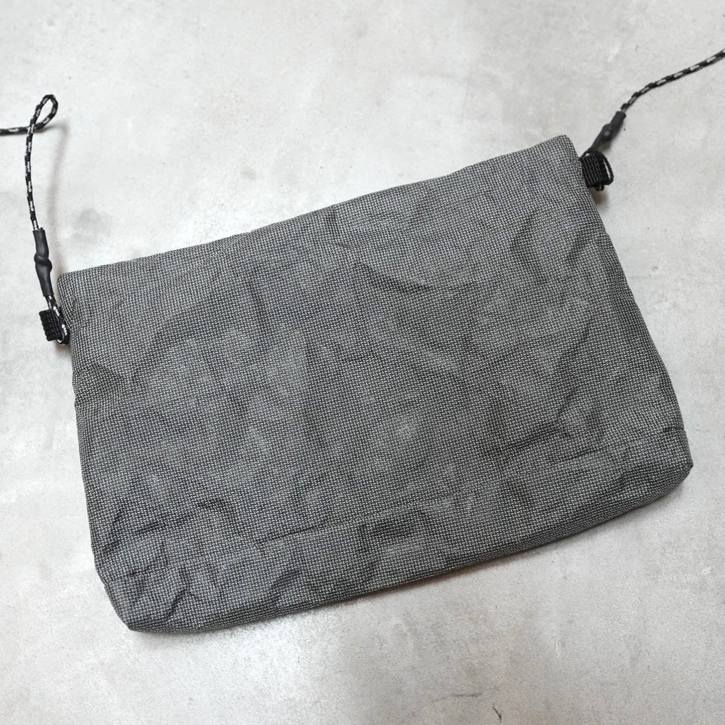 【and wander】アンドワンダー UltraWeave pouch "Gray"