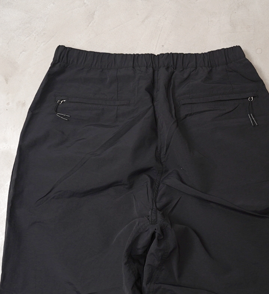 【THE NORTH FACE Purple Label】ノースフェイスパープルレーベル men's Nylon Tussah Field Pants "Black"