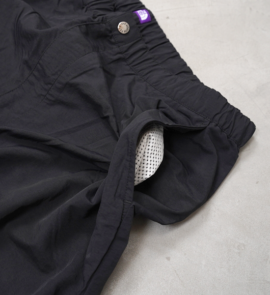 【THE NORTH FACE Purple Label】ノースフェイスパープルレーベル men's Nylon Tussah Field Pants "Black"