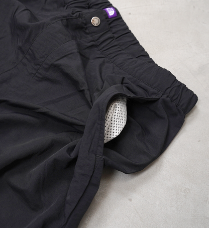 【THE NORTH FACE Purple Label】ノースフェイスパープルレーベル men's Nylon Tussah Field Pants "Black"
