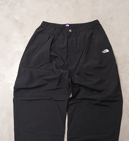 【THE NORTH FACE Purple Label】ノースフェイスパープルレーベル men's Nylon Tussah Field Pants "Black"