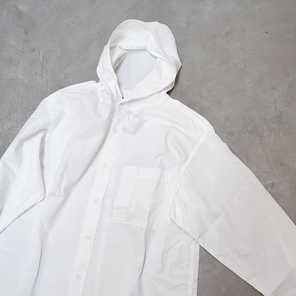 【THE NORTH FACE Purple Label】ノースフェイスパープルレーベル  men's Mountain Hooded Shirt "White"