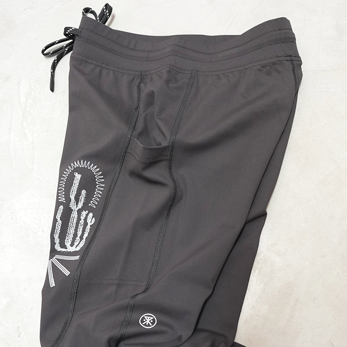 【ROARK RUN AMOK】ロアークランアモック men's Elbert Tights "Black 2" ※ネコポス可