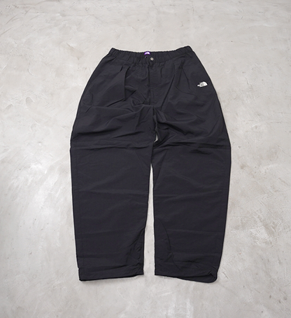 【THE NORTH FACE Purple Label】ノースフェイスパープルレーベル men's Nylon Tussah Field Pants "Black"