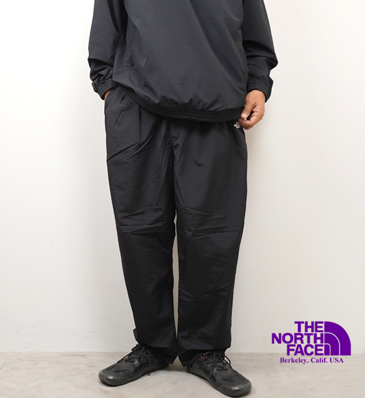 【THE NORTH FACE Purple Label】ノースフェイスパープルレーベル men's Nylon Tussah Field Pants "Black"