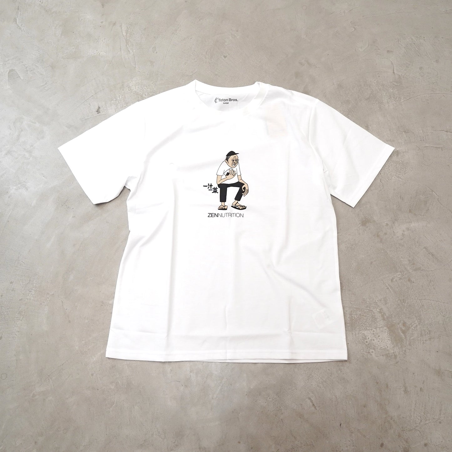 【ZEN NUTRITION】ゼンニュートリション HANAIxZEN×Teton Bros T-Shirts "3Color" ※ネコポス可