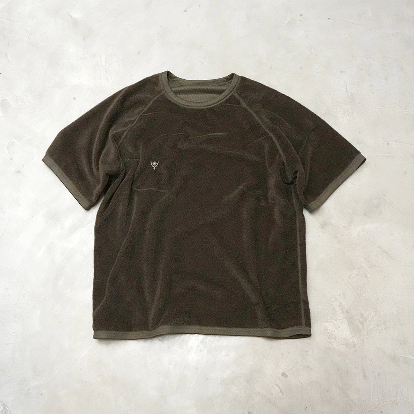 【South2 West8】サウスツーウエストエイト men's Reversible S/S Crew Neck Shirt-Poly Tricot "3Color" ※ネコポス可