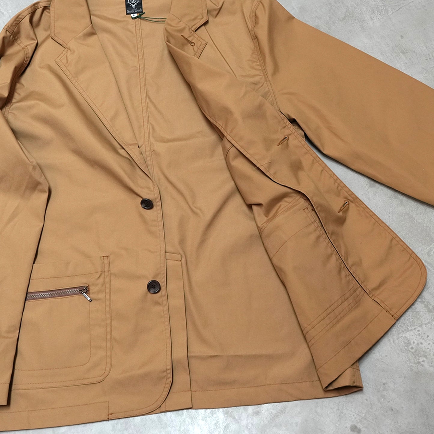 【South2 West8】サウスツーウエストエイト men's 2B Jacket - C/PE Weather Cloth "2Color"