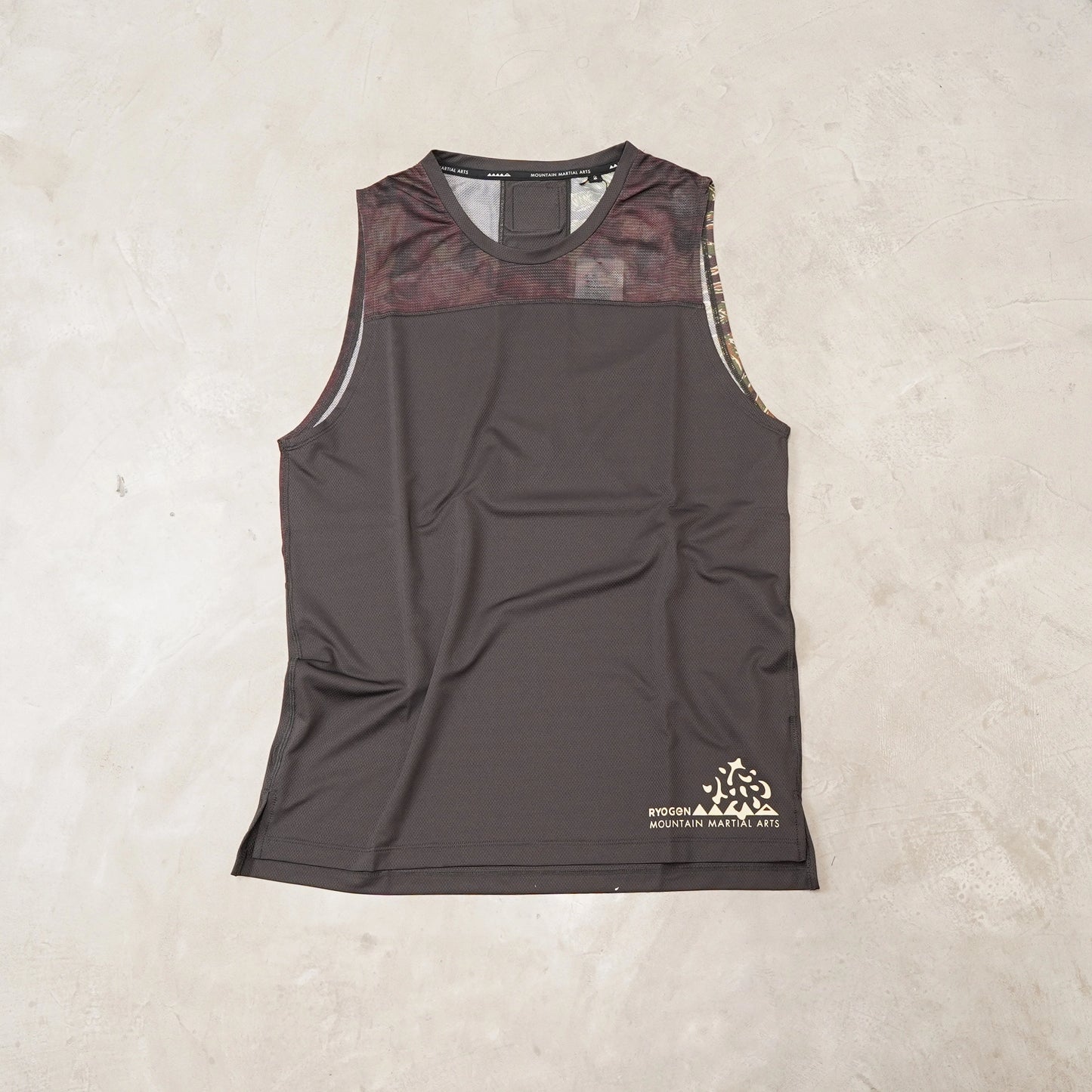 【Mountain Martial Arts】マウンテンマーシャルアーツ unisex MMA_RYOGEN Racing Sleeve-less "2Color" ※ネコポス可