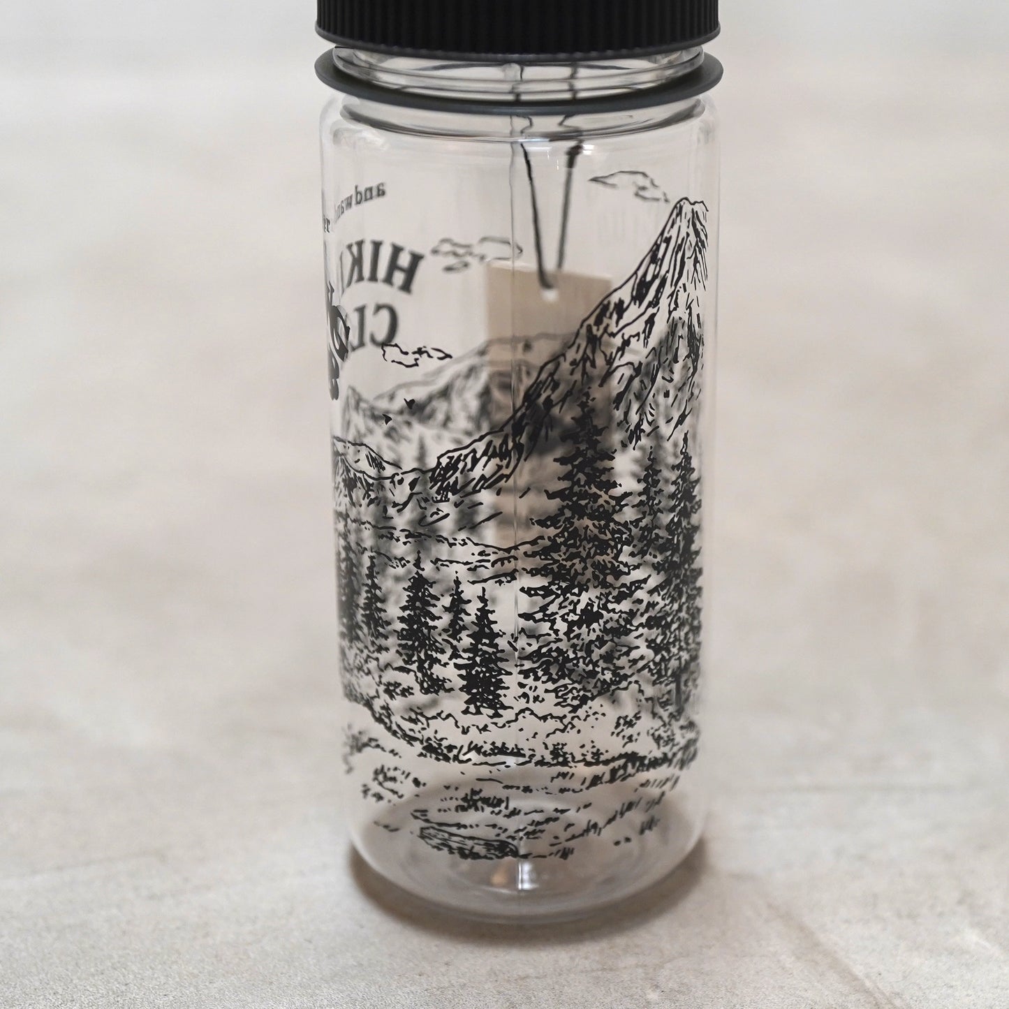 【and wander】アンドワンダー hiking club bottle "Clear"