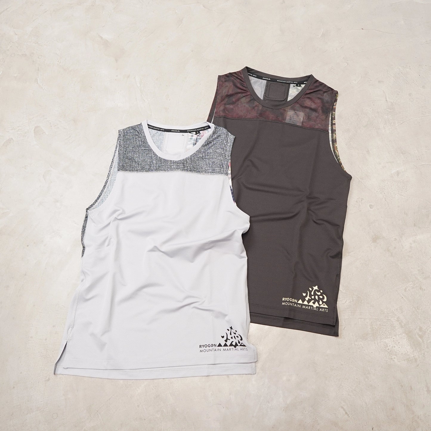 【Mountain Martial Arts】マウンテンマーシャルアーツ unisex MMA_RYOGEN Racing Sleeve-less "2Color" ※ネコポス可