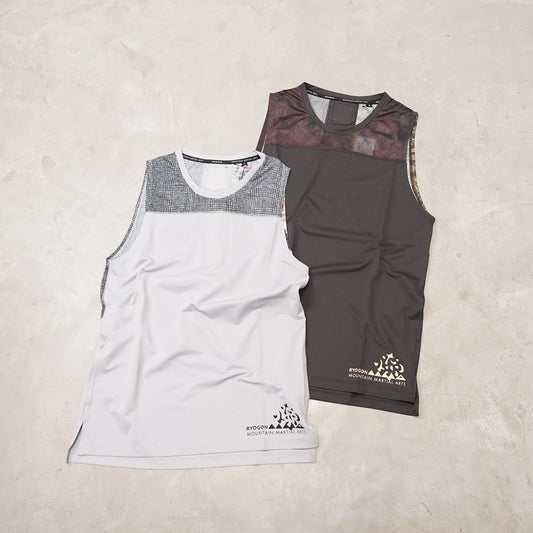【Mountain Martial Arts】マウンテンマーシャルアーツ unisex MMA_RYOGEN Racing Sleeve-less "2Color" ※ネコポス可