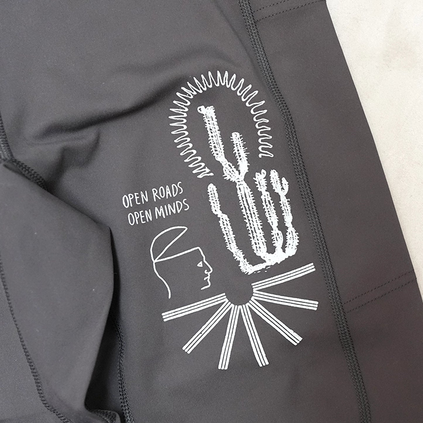 【ROARK RUN AMOK】ロアークランアモック men's Elbert Tights "Black 2" ※ネコポス可