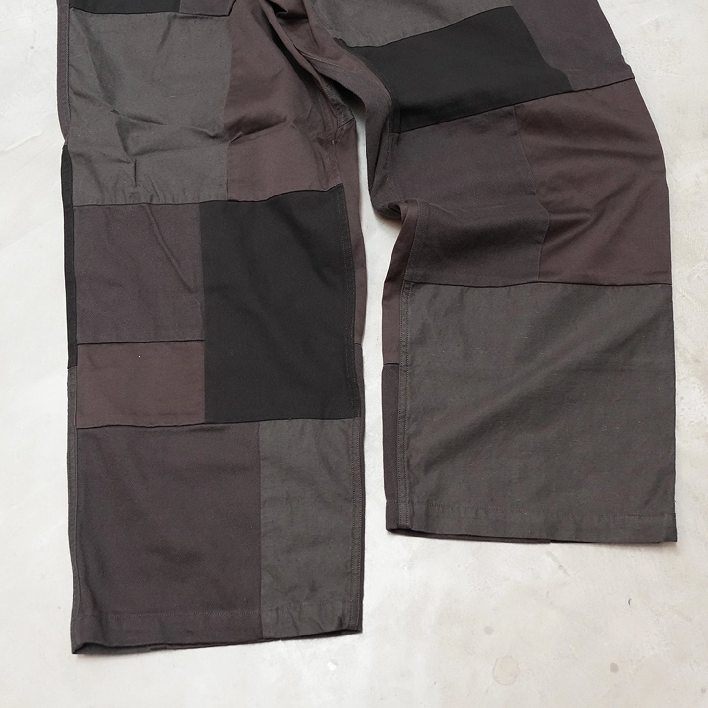 【THE NORTH FACE Purple Label】ノースフェイスパープルレーベル men's Cotton Twill Field Patchworked Pants "Asphalt Gray"