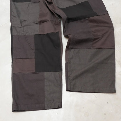 【THE NORTH FACE Purple Label】ノースフェイスパープルレーベル men's Cotton Twill Field Patchworked Pants "Asphalt Gray"