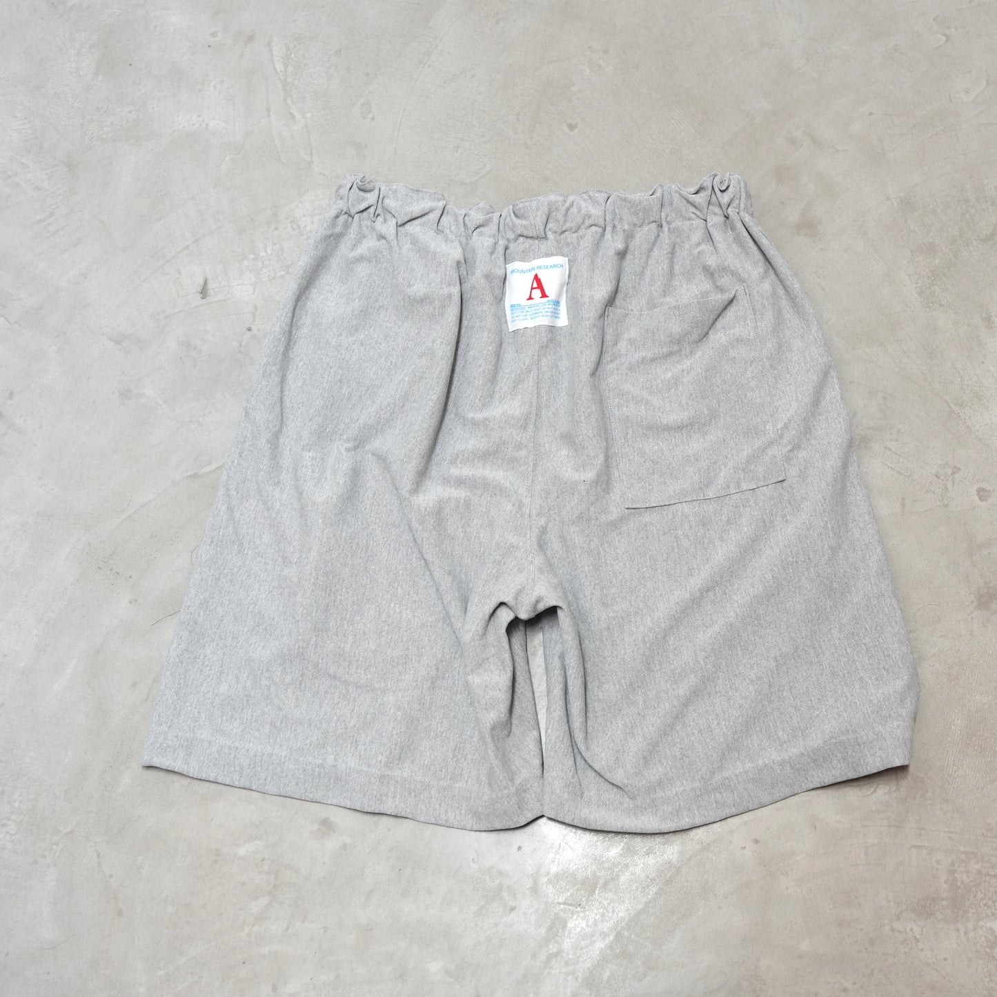 【Mountain Research】マウンテンリサーチ Q.D. Shorts "Gray"