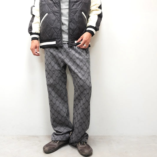 【South2 West8】サウスツーウエストエイト  Trainer Pant-Poly Jq./Skull&Target "Gray"