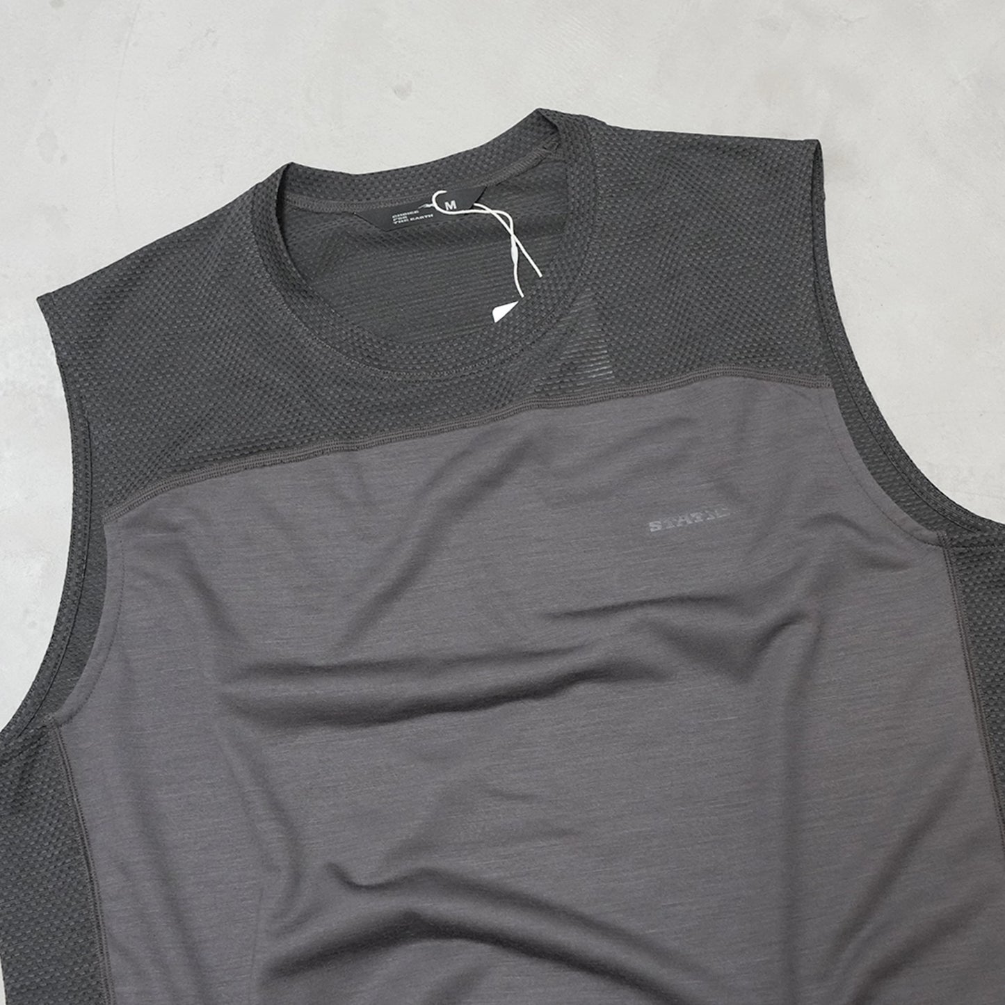 【STATIC】スタティック Chord Wool Sleeveless Shirts "2Color"