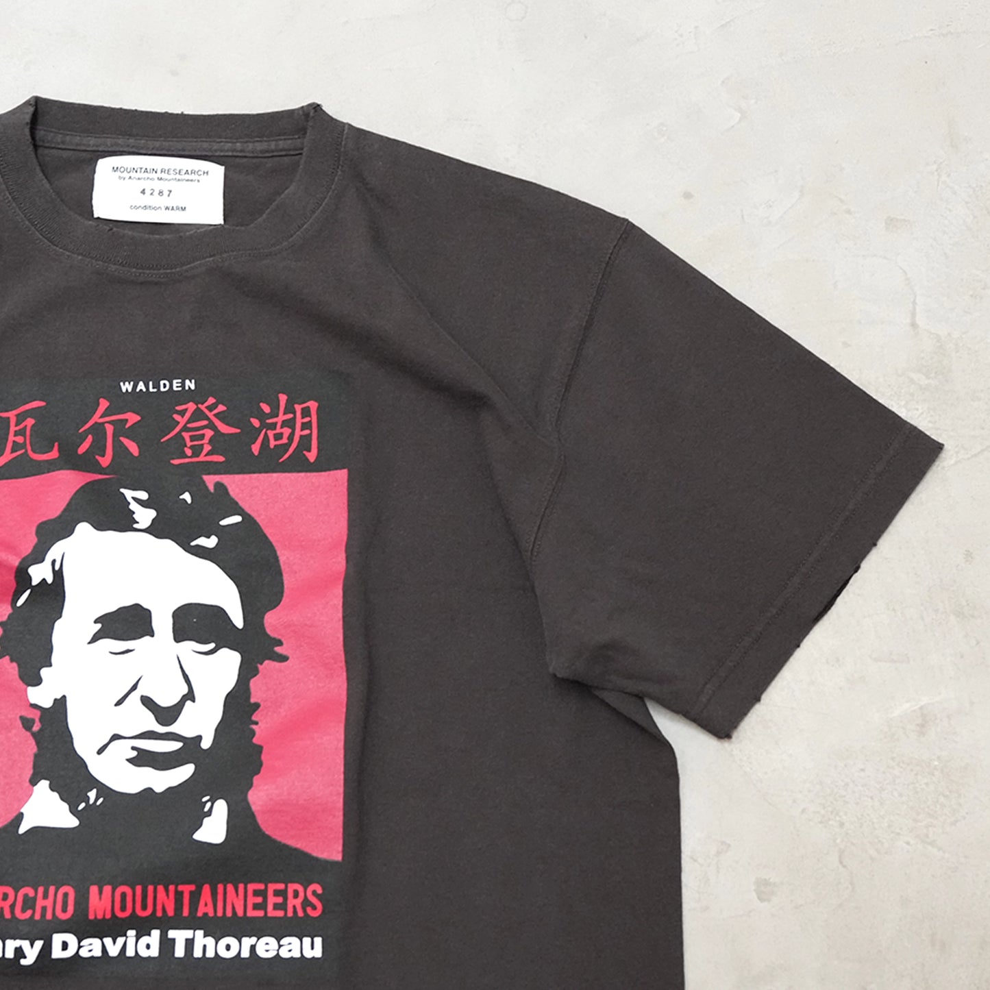 【Mountain Research】マウンテンリサーチ Damage Tee "2Color"