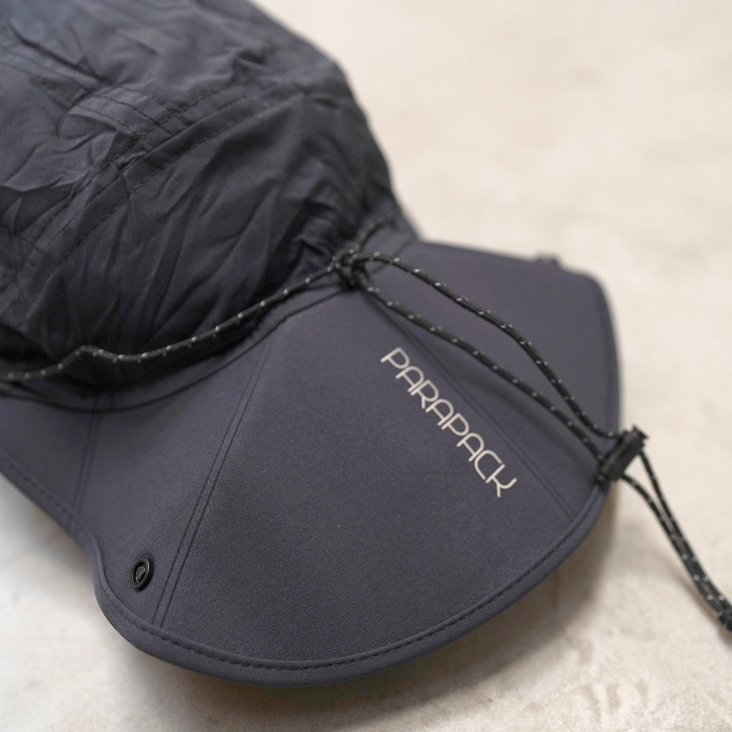 【PARAPACK】パラパック P-Cap Super "Jet Black"