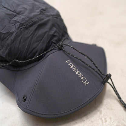 【PARAPACK】パラパック P-Cap Super "Jet Black"