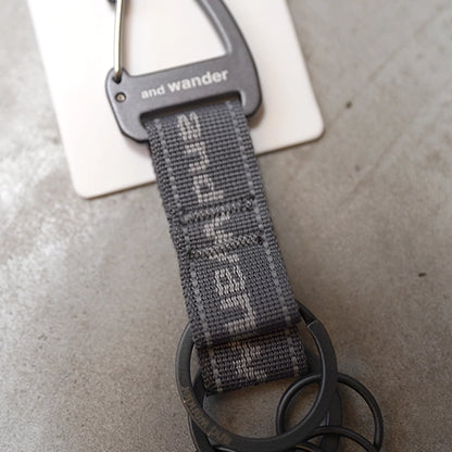 【and wander】アンドワンダー key hook "3Color"  ※ネコポス可