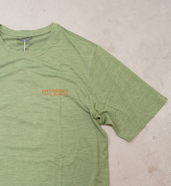 【patagonia】パタゴニア men's Capilene Cool Daily Graphic Shirt（Lands) "4Color" ※ネコポス可