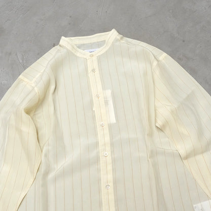 【nanamica】ナナミカ women's Band Collar Shirt "2Color"