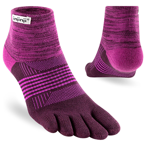 【injinji】インジンジ women's Trail Midweight Mini-Crew "8Color" ※ネコポス可