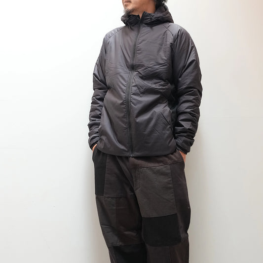 【ENLIGHTENED EQUIPMENT】エンライテンドイクイップメント men's Outcast Jacket -Hood- ”Black”