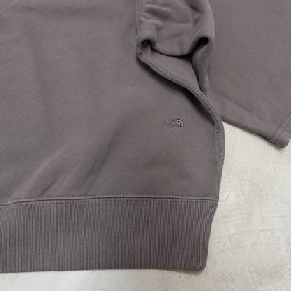 【THE NORTH FACE Purple Label】ノースフェイスパープルレーベル  women's 11oz Field Cropped Sleeve Sweatshirt "Asphalt Gray"
