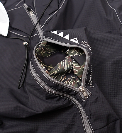 【Mountain Martial Arts】マウンテンマーシャルアーツ unisex MMA PERTEX® Wind Shell + POLARTEC® Alpha Direct LS Tee "Black"