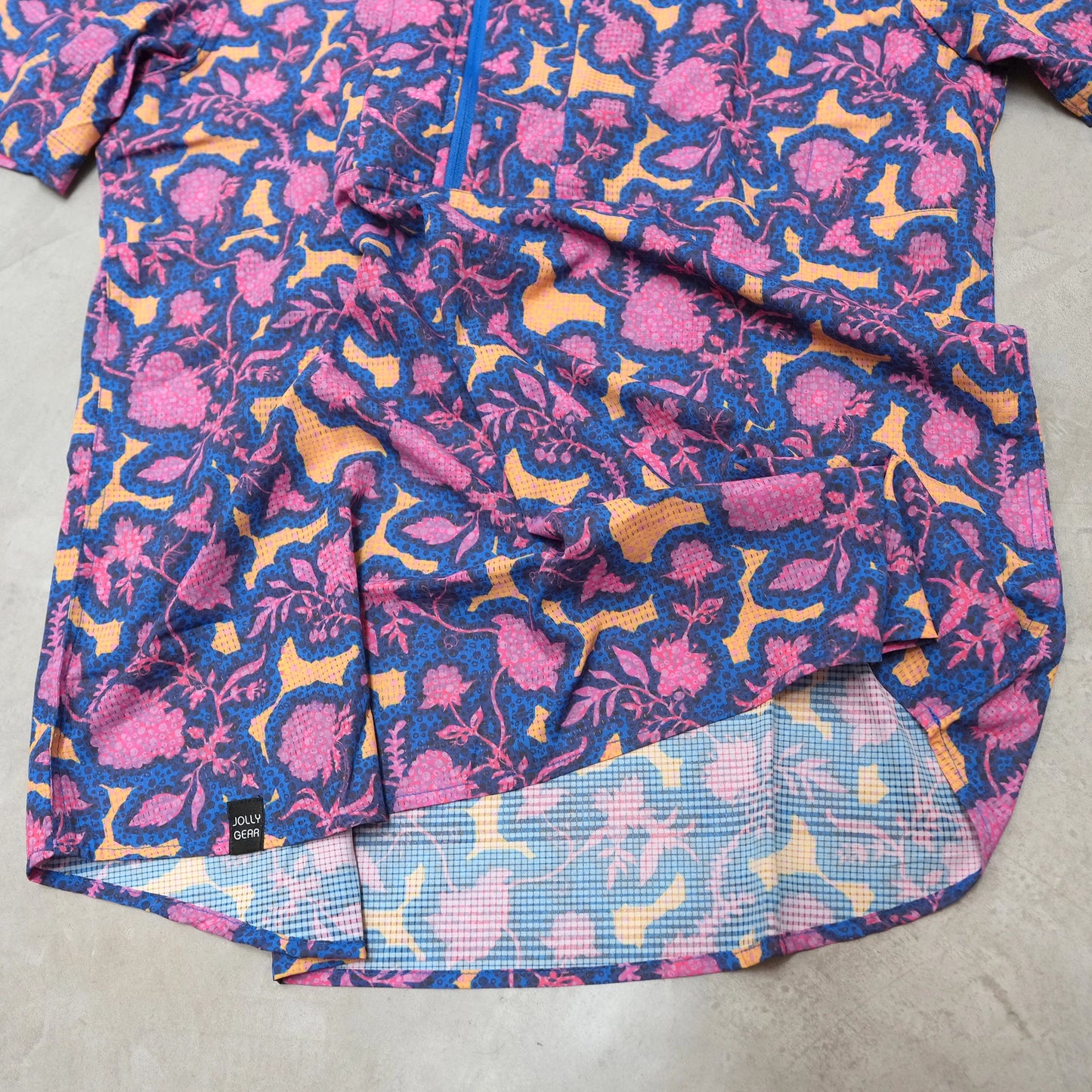 【Jolly Gear】ジョリーギア Triple Crown Half Zip Short Sleeve "Chromaflor Blue UL"