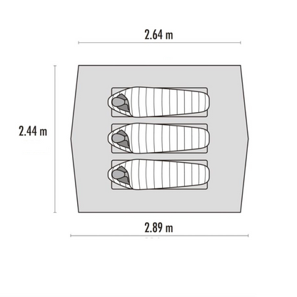 【MSR】エムエスアール Thru Hiker 70 Wing