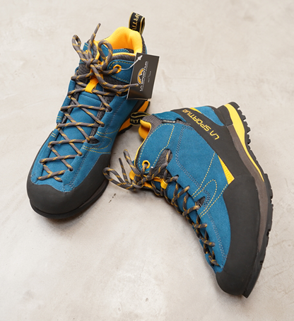 【LA SPORTIVA】ラ・スポルティバ Boulder X Mid GTX ”Blue×Yellow”