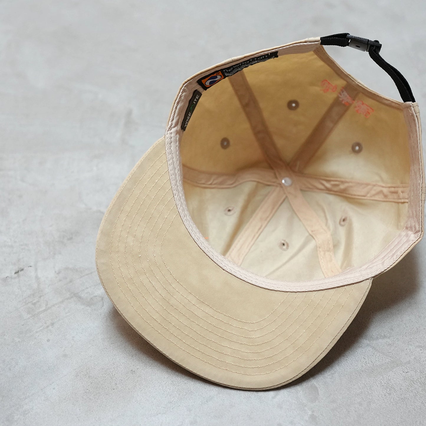 【Yosemite】ヨセミテ Yosemite Bum Cap 〈Hikingbum ＝ 山歩狂〉 ”Putty”