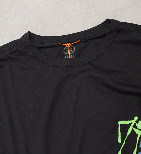 【ROARK RUN AMOK】ロアークランアモック men's Mathis LS "Black Fjord" ※ネコポス可