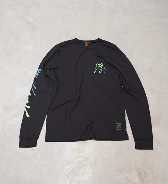 【ROARK RUN AMOK】ロアークランアモック men's Mathis LS "Black Fjord" ※ネコポス可