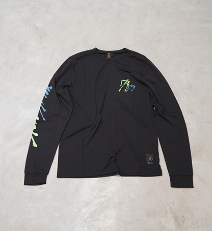 【ROARK RUN AMOK】ロアークランアモック men's Mathis LS "Black Fjord" ※ネコポス可