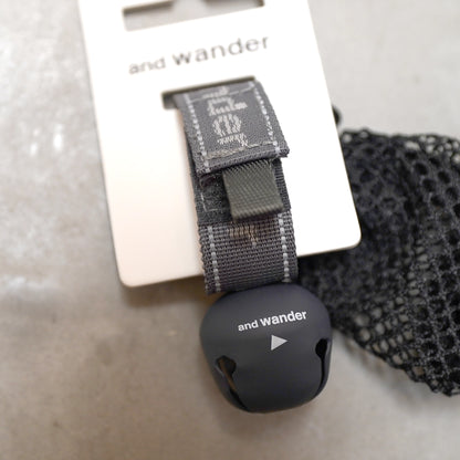 【and wander】アンドワンダー bear bell "3Color" ※ネコポス可