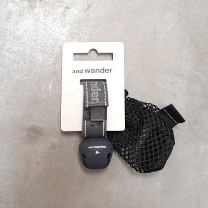 【and wander】アンドワンダー bear bell "3Color" ※ネコポス可